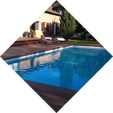 PLages de piscines en bois à Toulouse