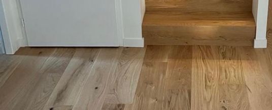 Pose de parquet flottante