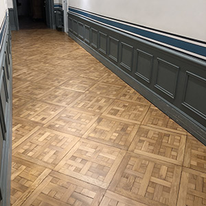 Vitrification de parquet
